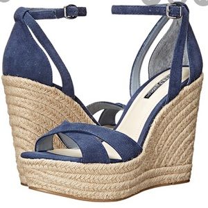 BCBGeneration Wedge Sandals (Size: 9.5)
